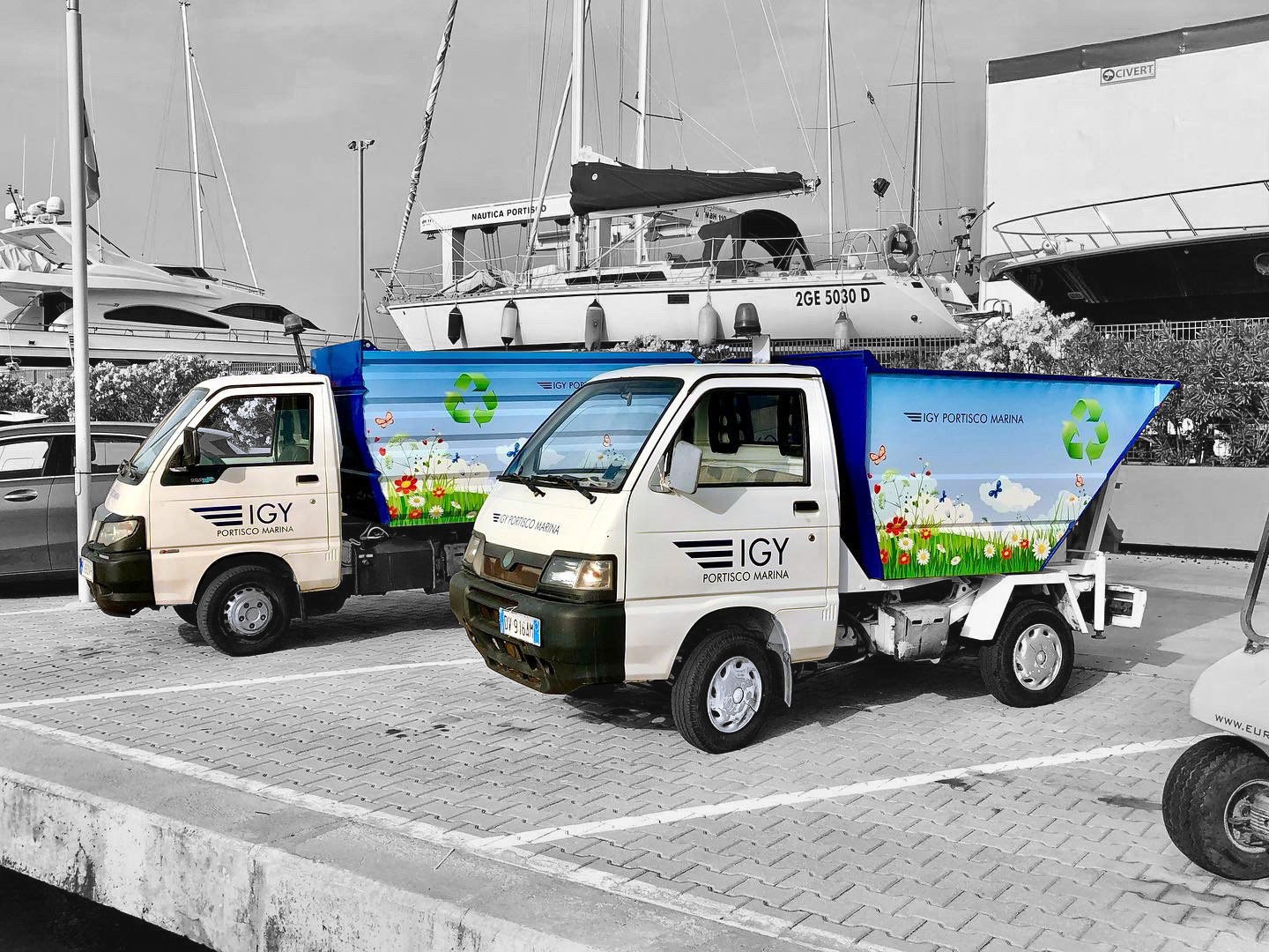 Wrapping automezzo raccolta differenziata