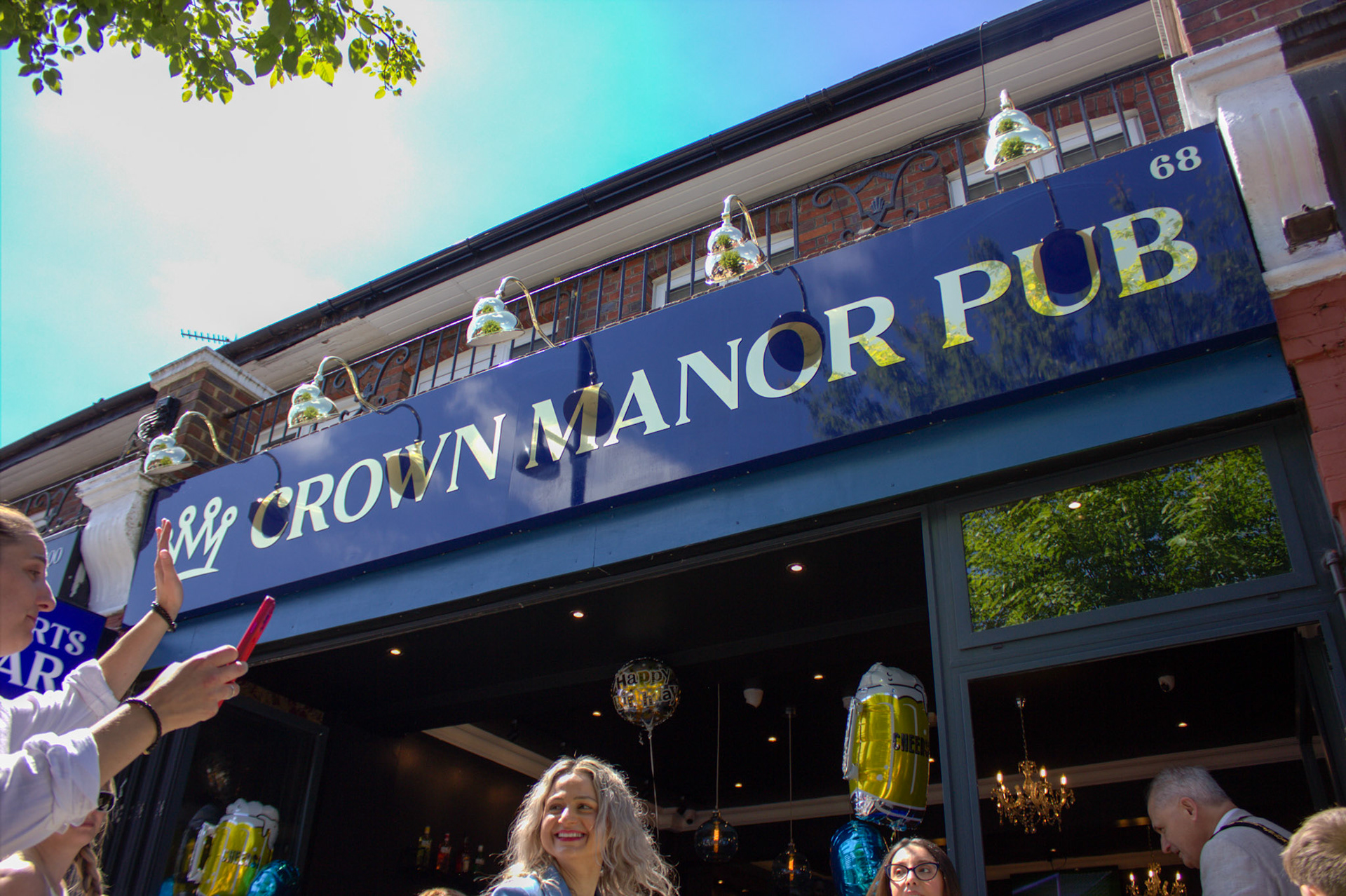 Crown Manor Pub opening