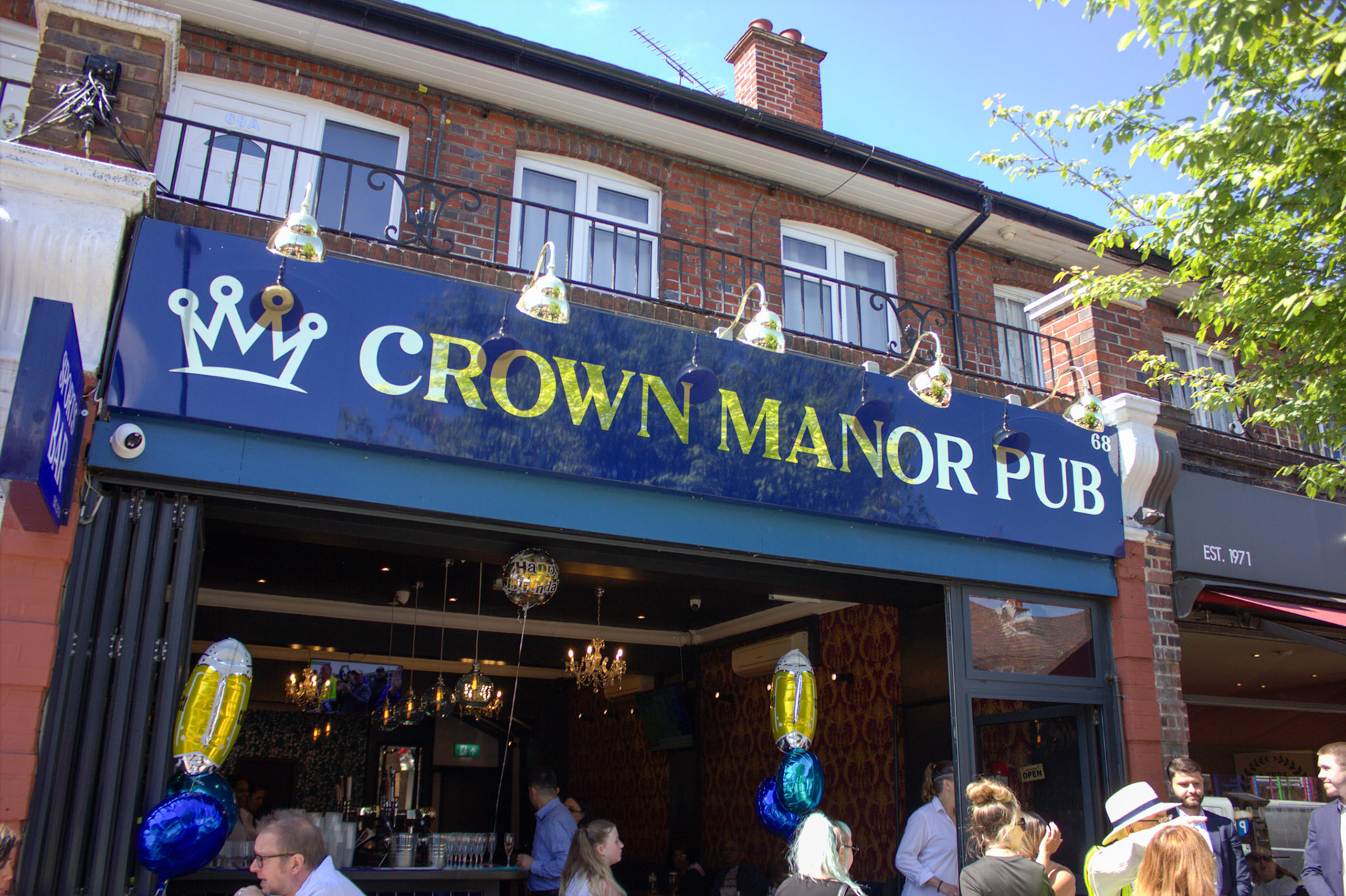 Crown Manor Pub opening