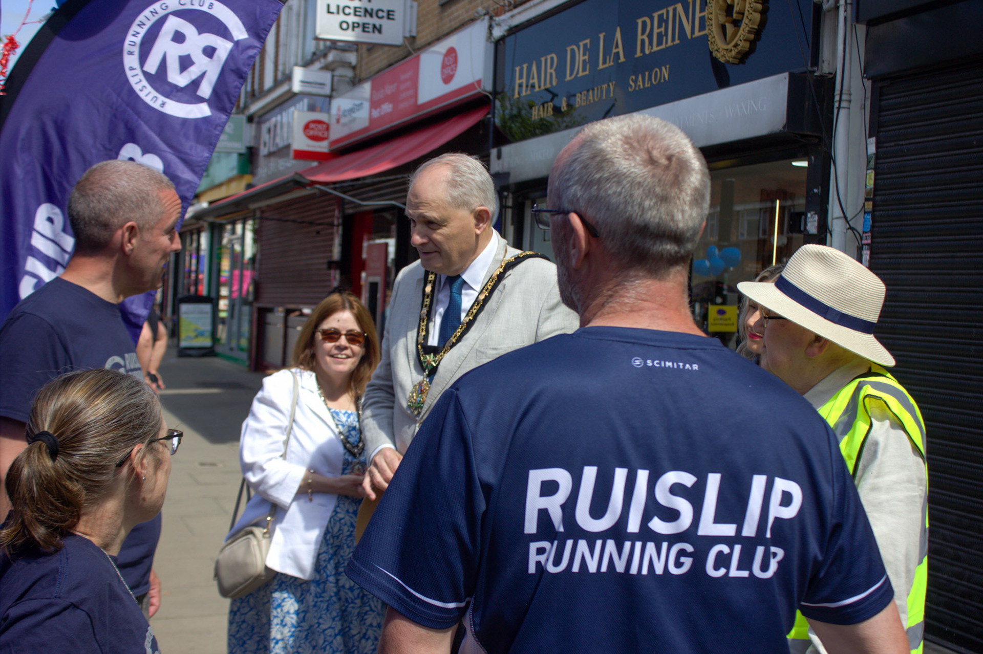 Mayor Phillip Corthorne, Ruislip Running Club