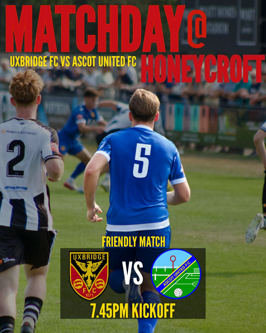 Friendly Matchday Graphics