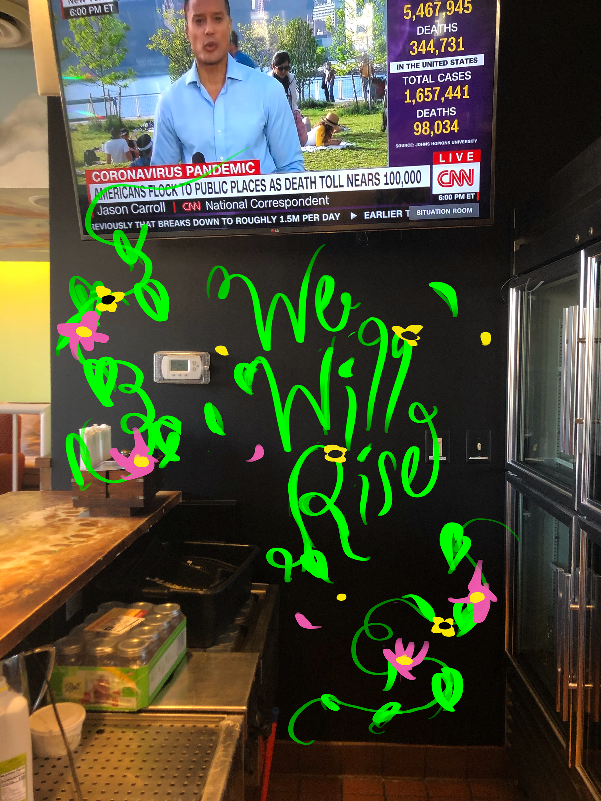 'We Will Rise' Concept Mockup