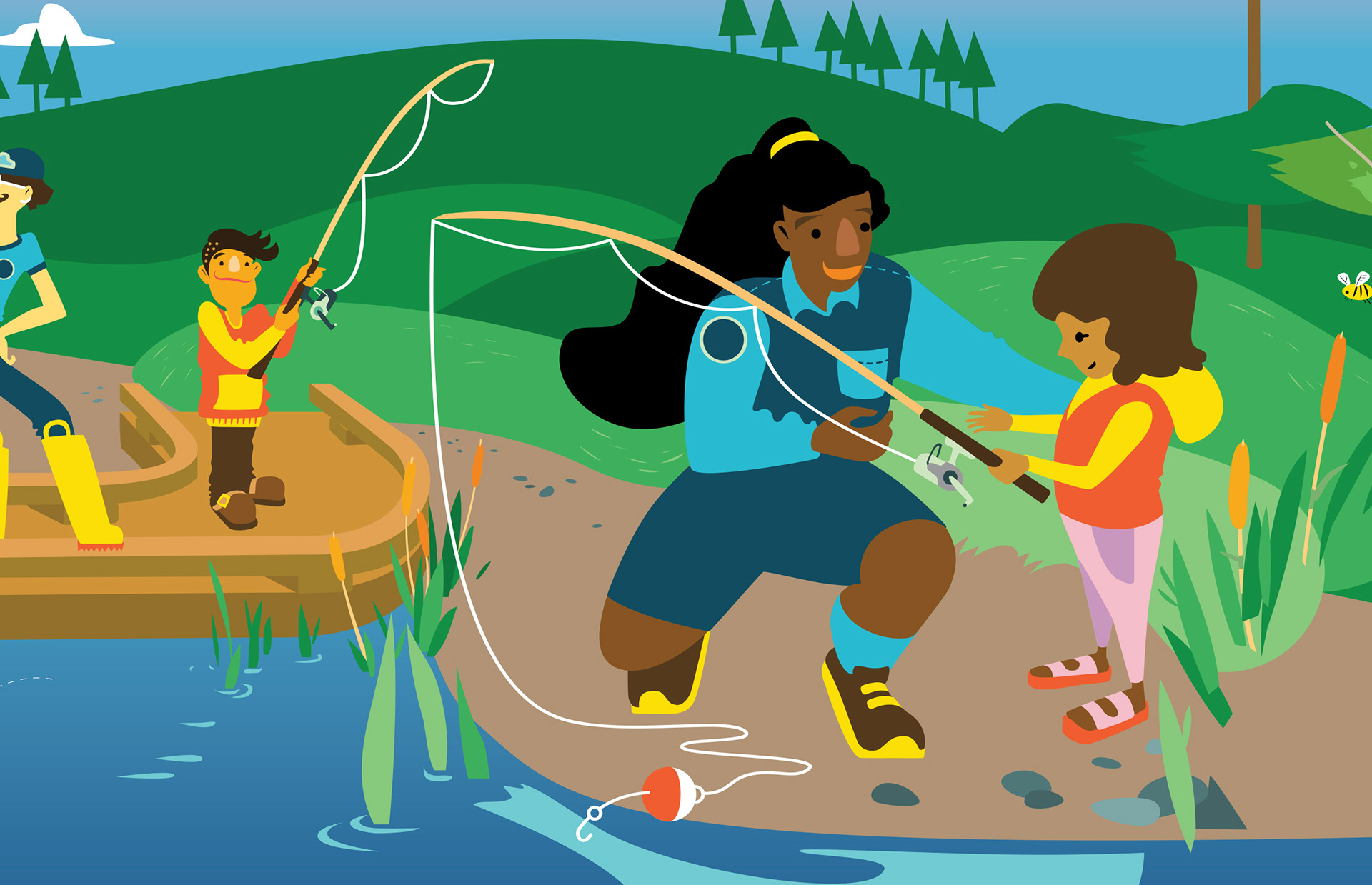 FFSBC vehicle wrap illustration detail