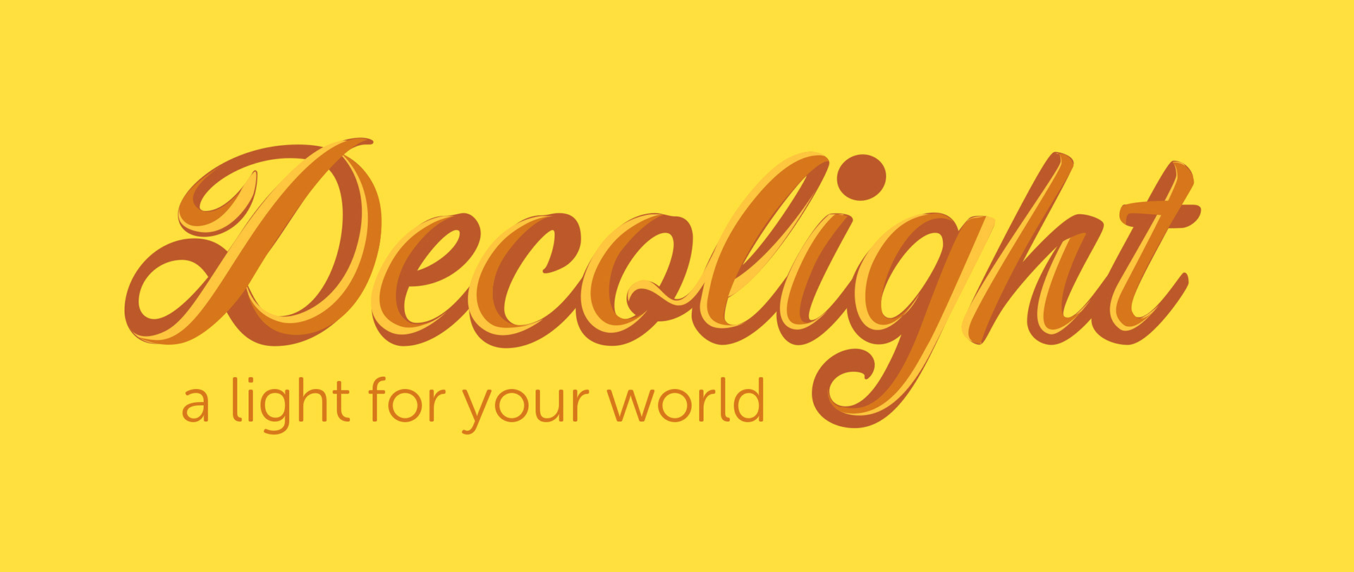 Decolight Lighting logo design