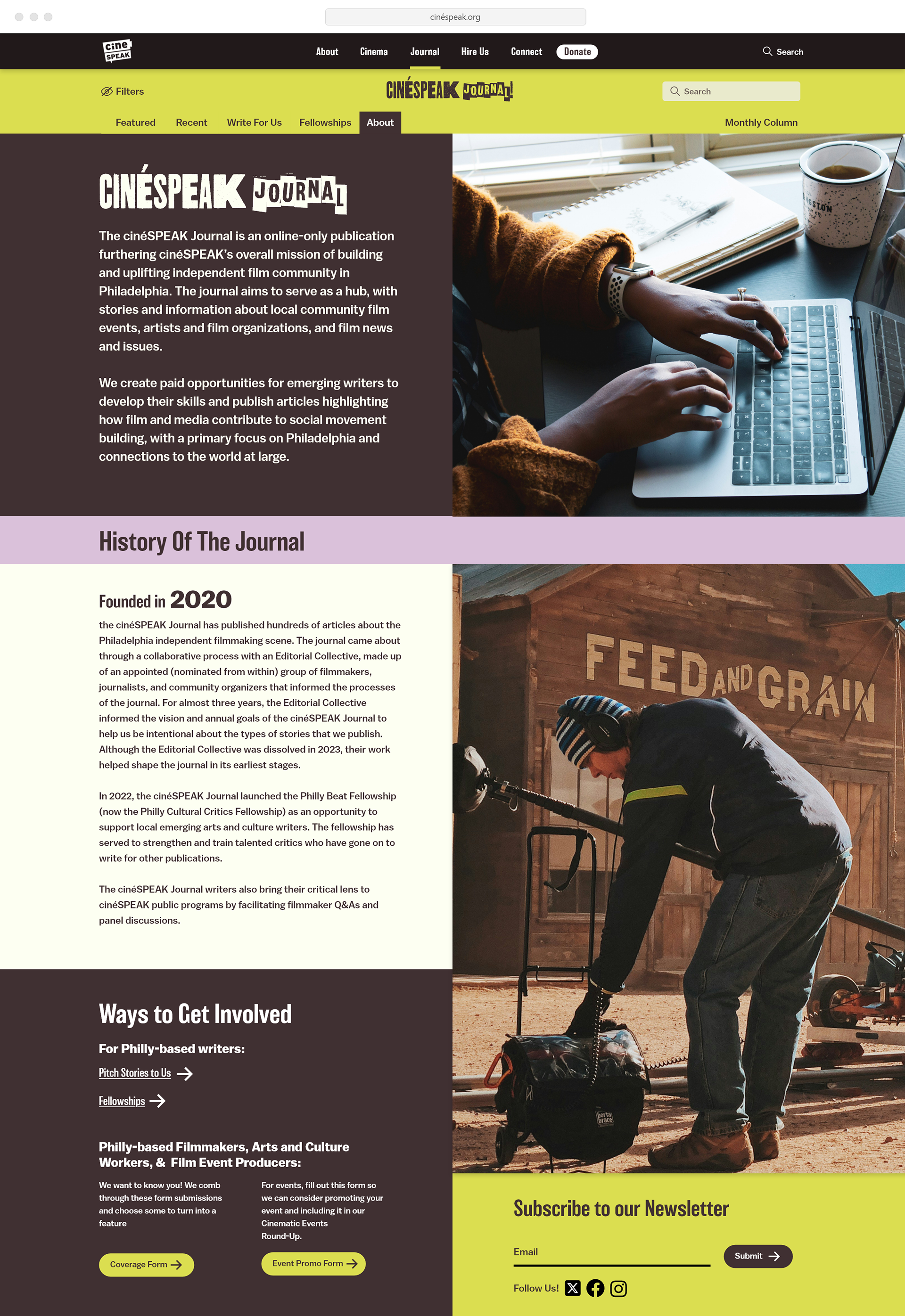 About the cinespeak Journal