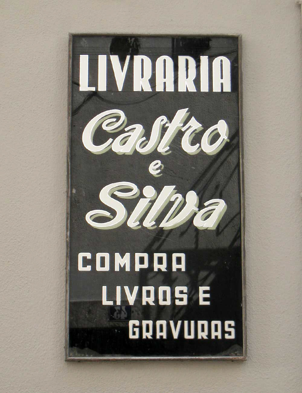 Maja Denzer Typofotos - Lissabon, Livraria