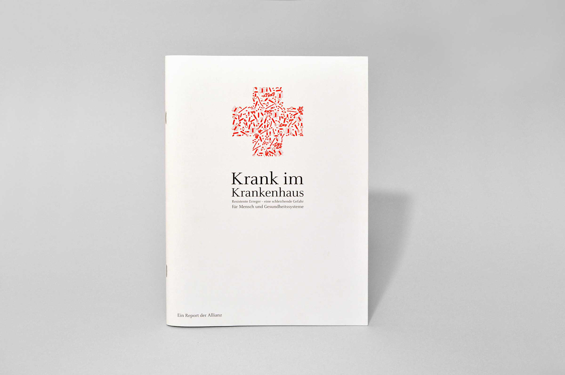 Krank im Krankenhaus: Titelseite Magazin.