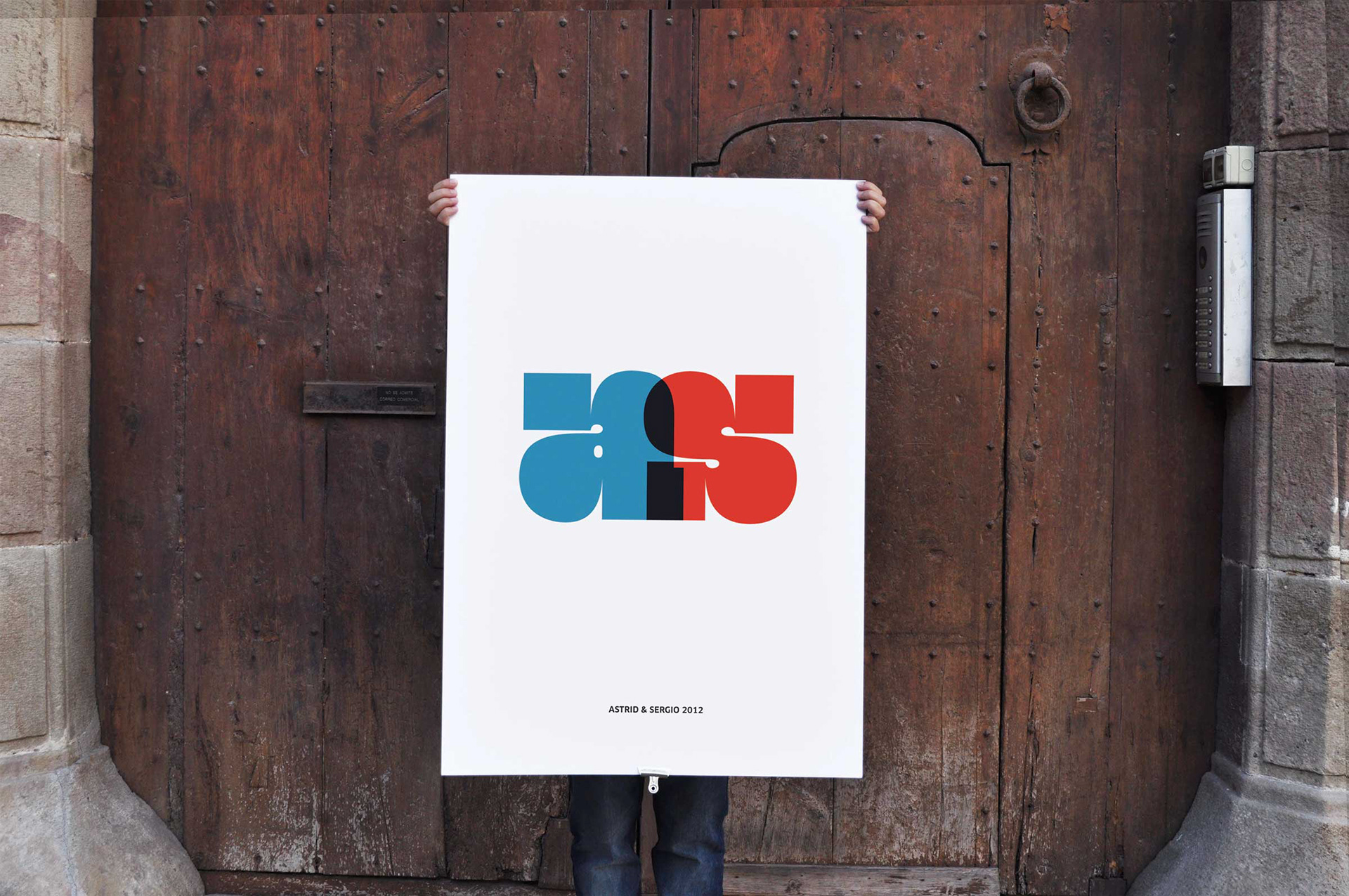 Schriftdesign Rhinozeros: Poster.