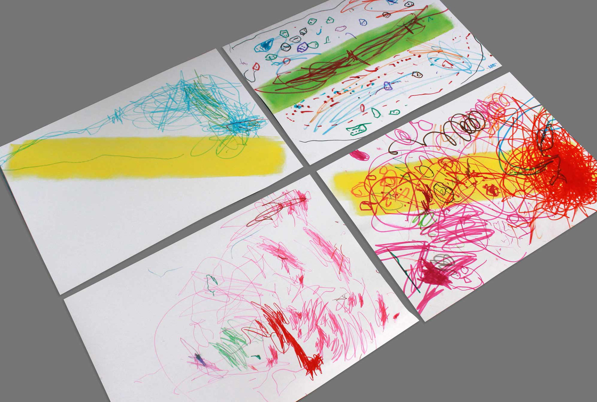 Ampa Portal Nou: Abschiedsbuch Kindergarten - Bemalte Seiten.