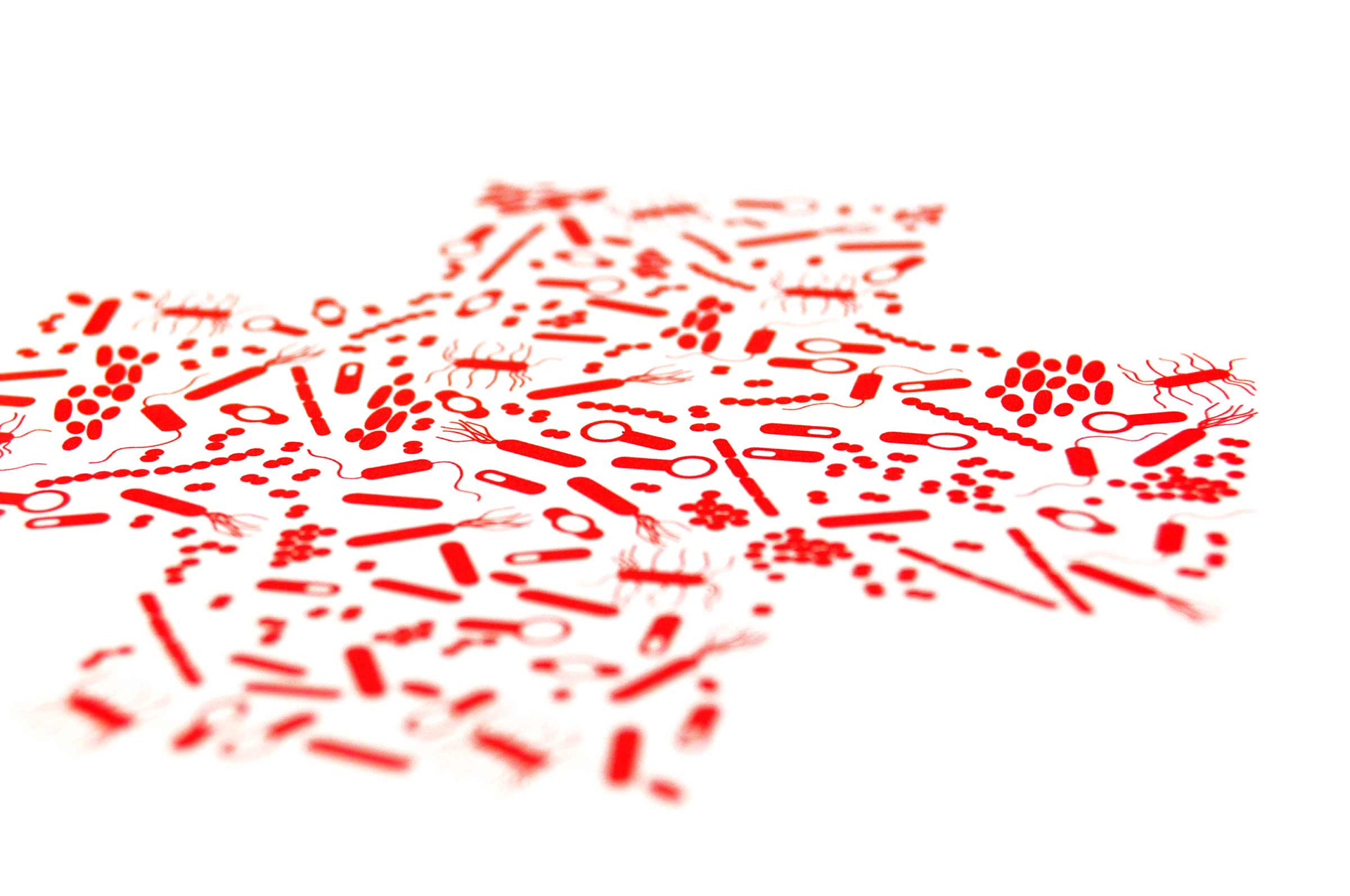 Krank im Krankenhaus: Illustration auf dem Titel vom Magazin.