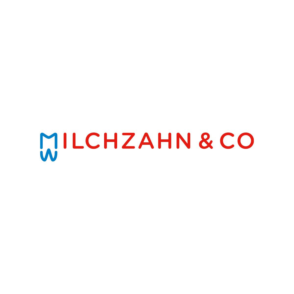 Logo: MILCHZAHN & CO Kinderzahnarztpraxis. Siegen.