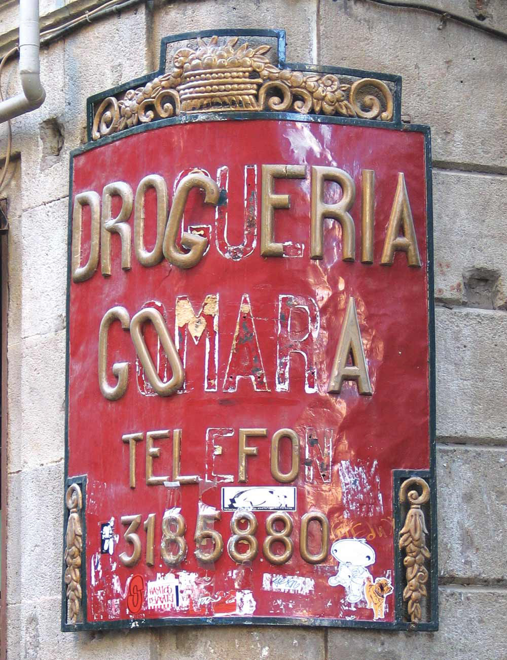 Maja Denzer Typofotos - Barcelona, Drogueria Comara