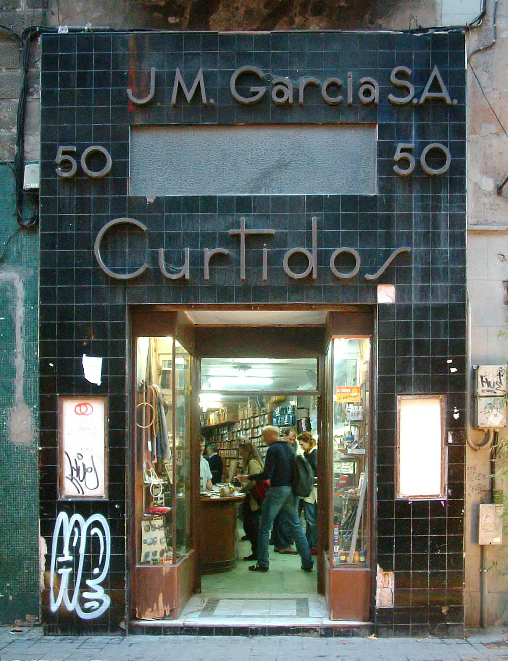 Maja Denzer Typofotos - Barcelona, Curtidos
