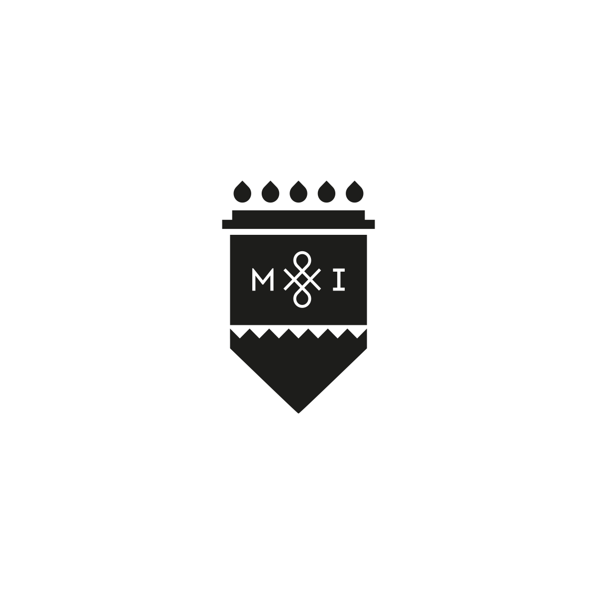 Logo: M&I - Hochzeitslogo. Spanien.