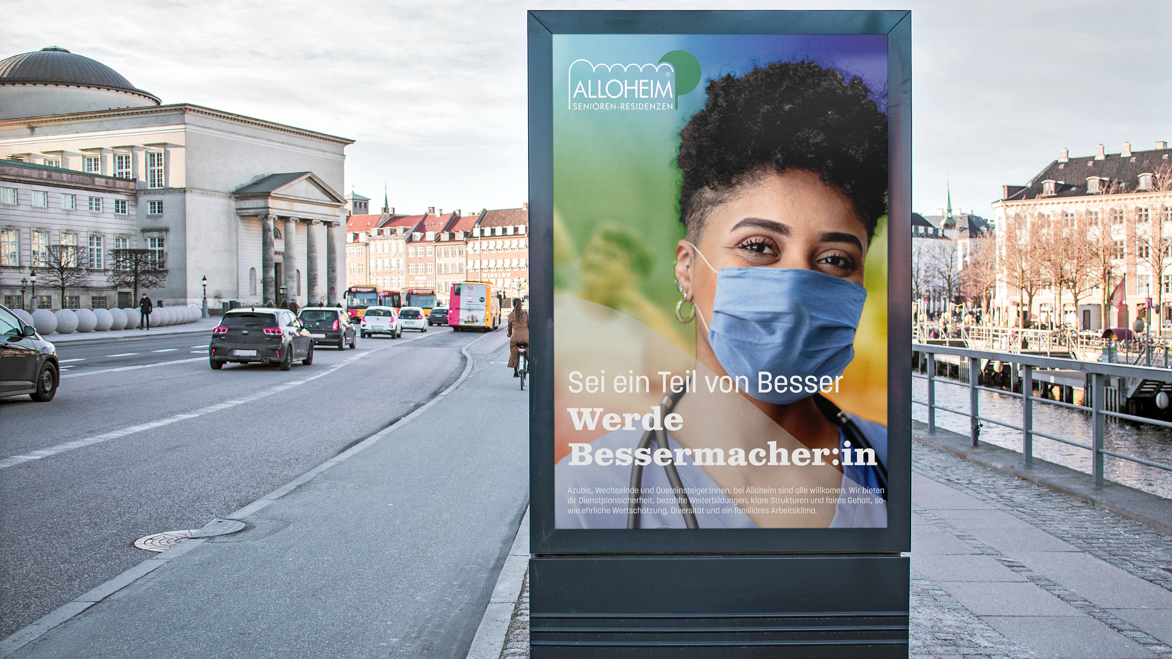 City-Light-Plakatserie "Bessermacher:innen"