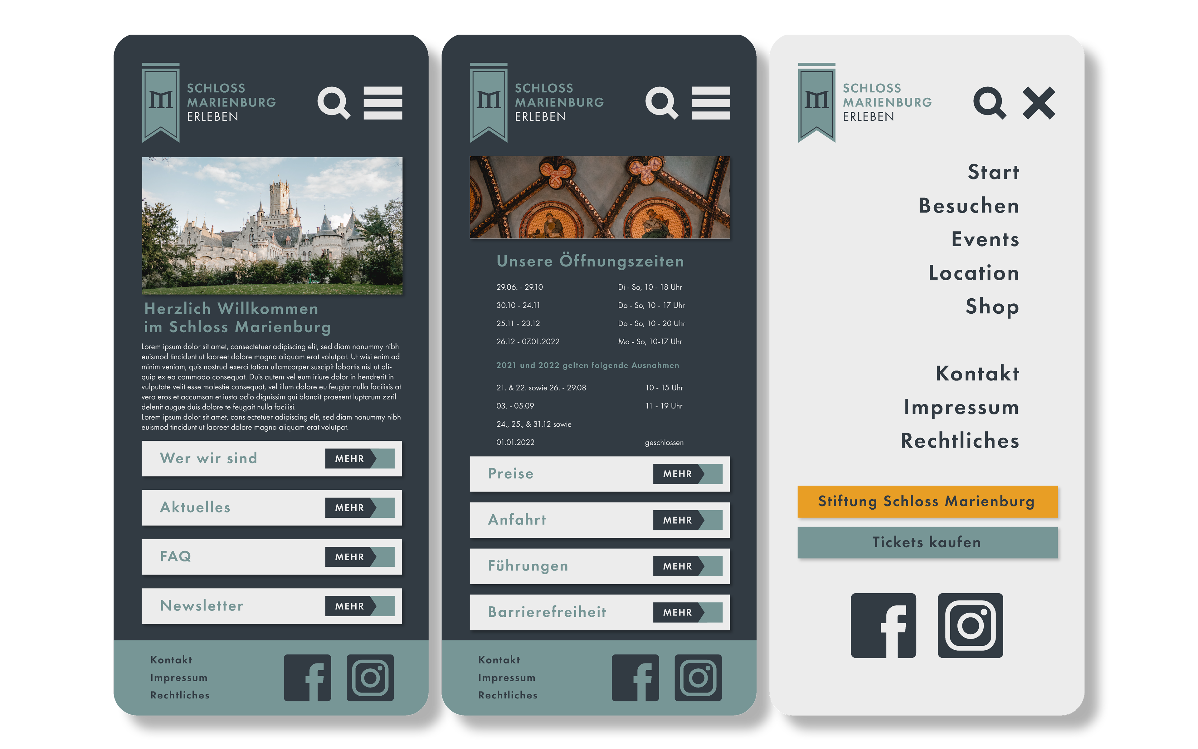Location Website Mobile Version