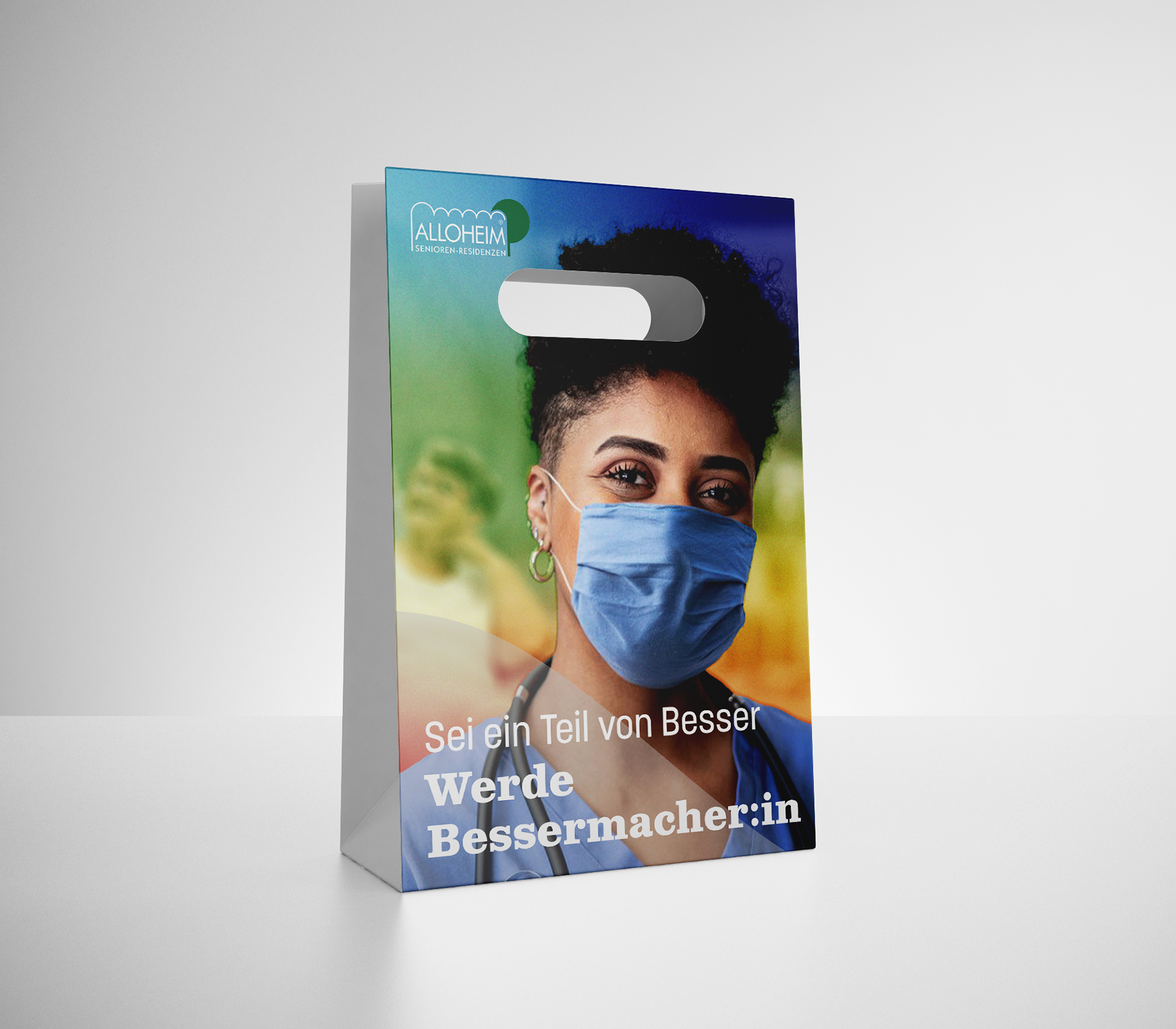Geschenktasche "Bessermacher:in"