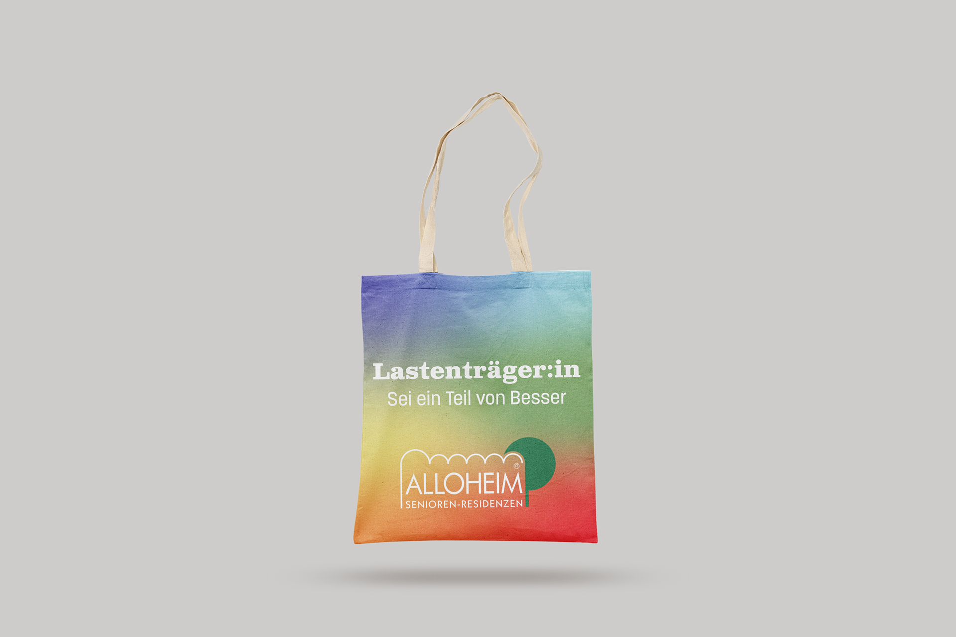 Jutebeutel "Lastenträger:in"
