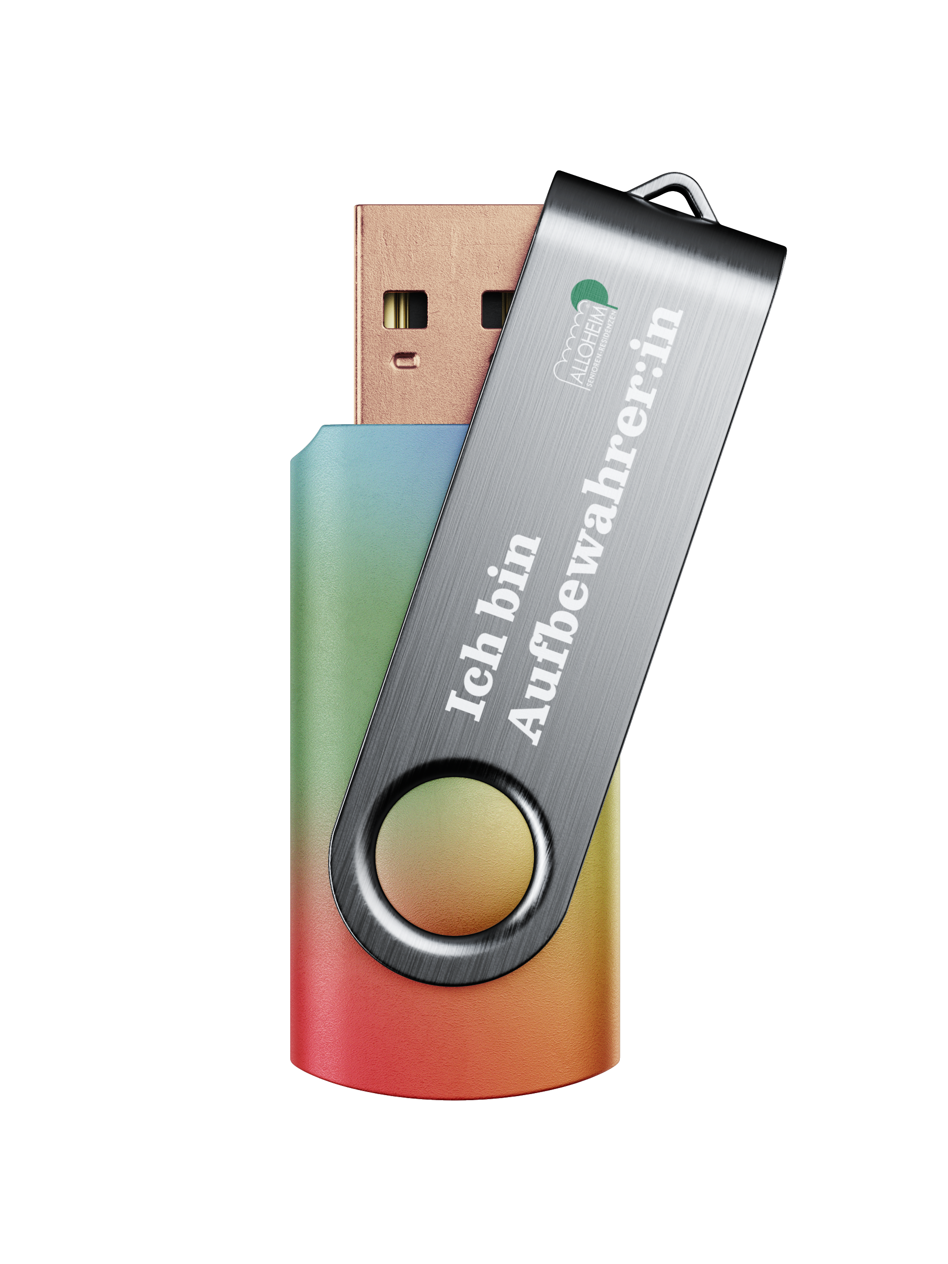 USB-Stick "Aufbewahrer:in"