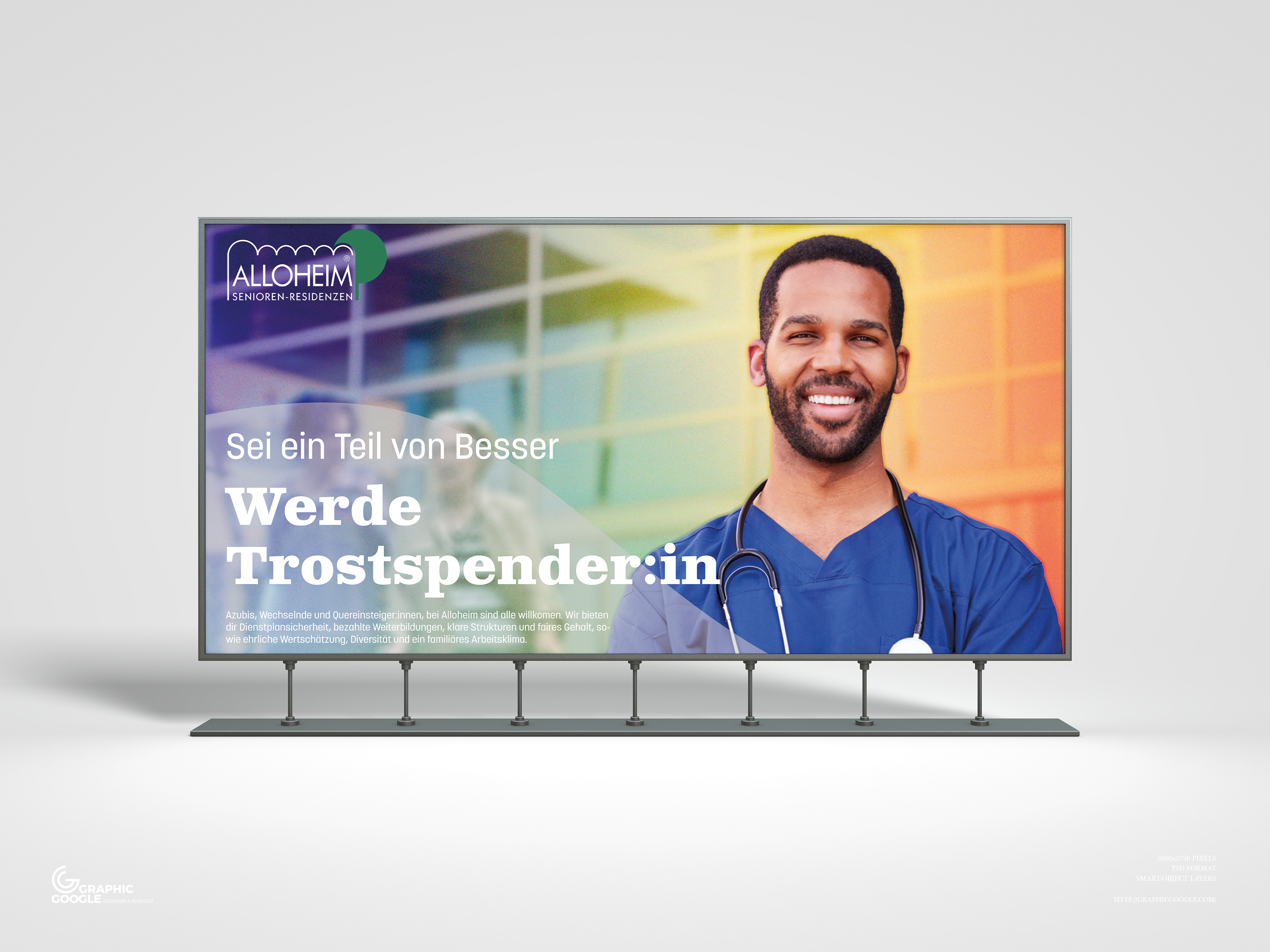 Großformat-Plakatserie "Bessermacher:innen"