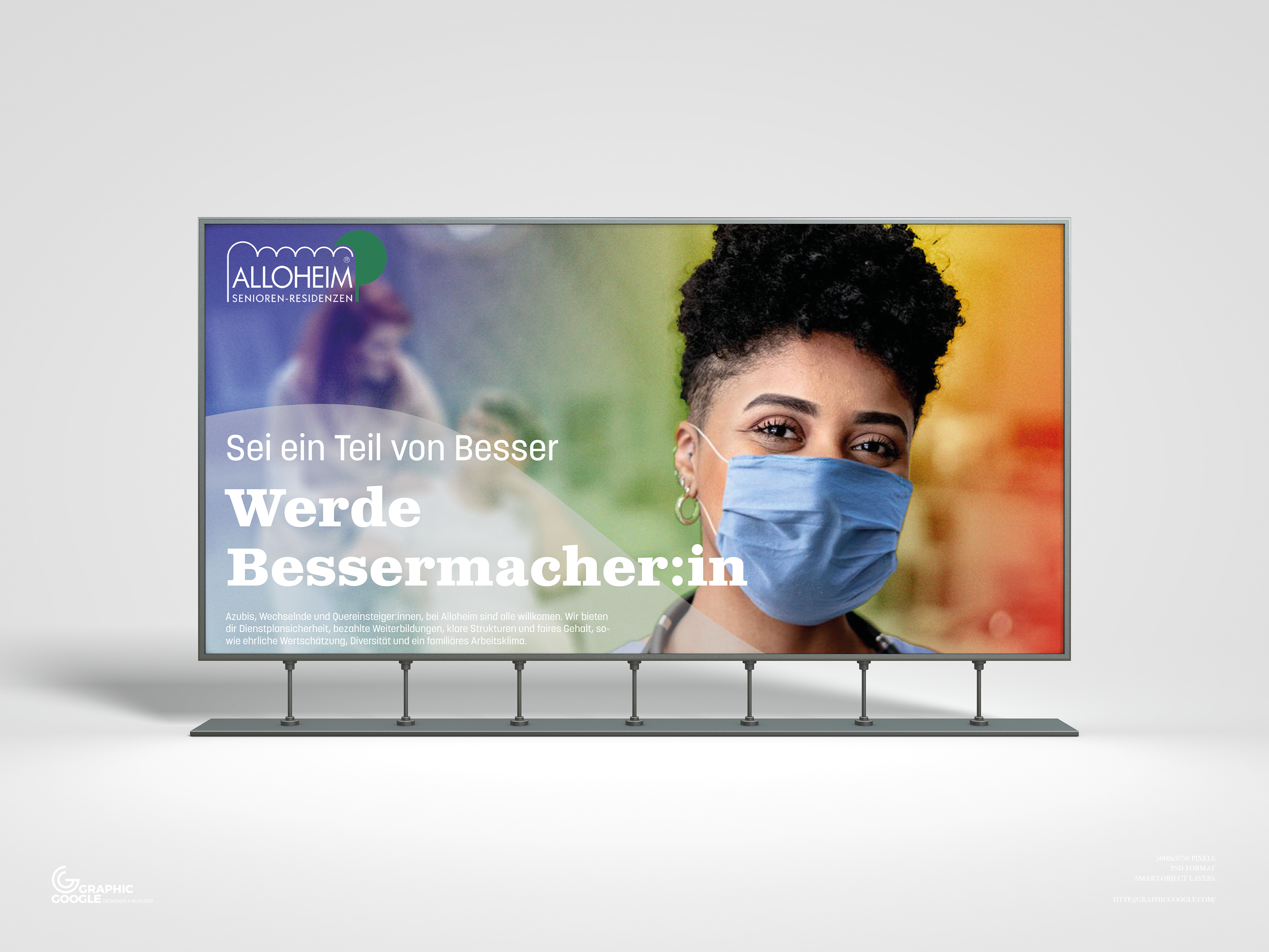 Großformat-Plakatserie "Bessermacher:innen"