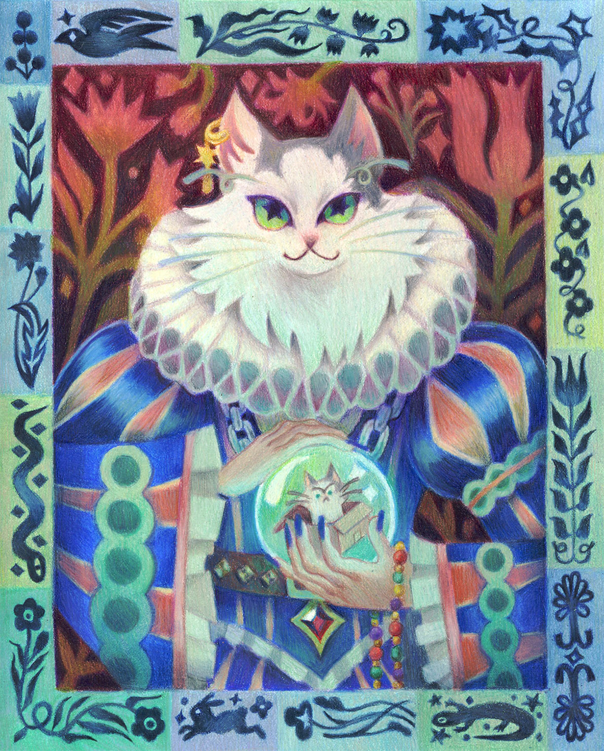 Beloved Alex - 2024 - Colored Pencil on Paper