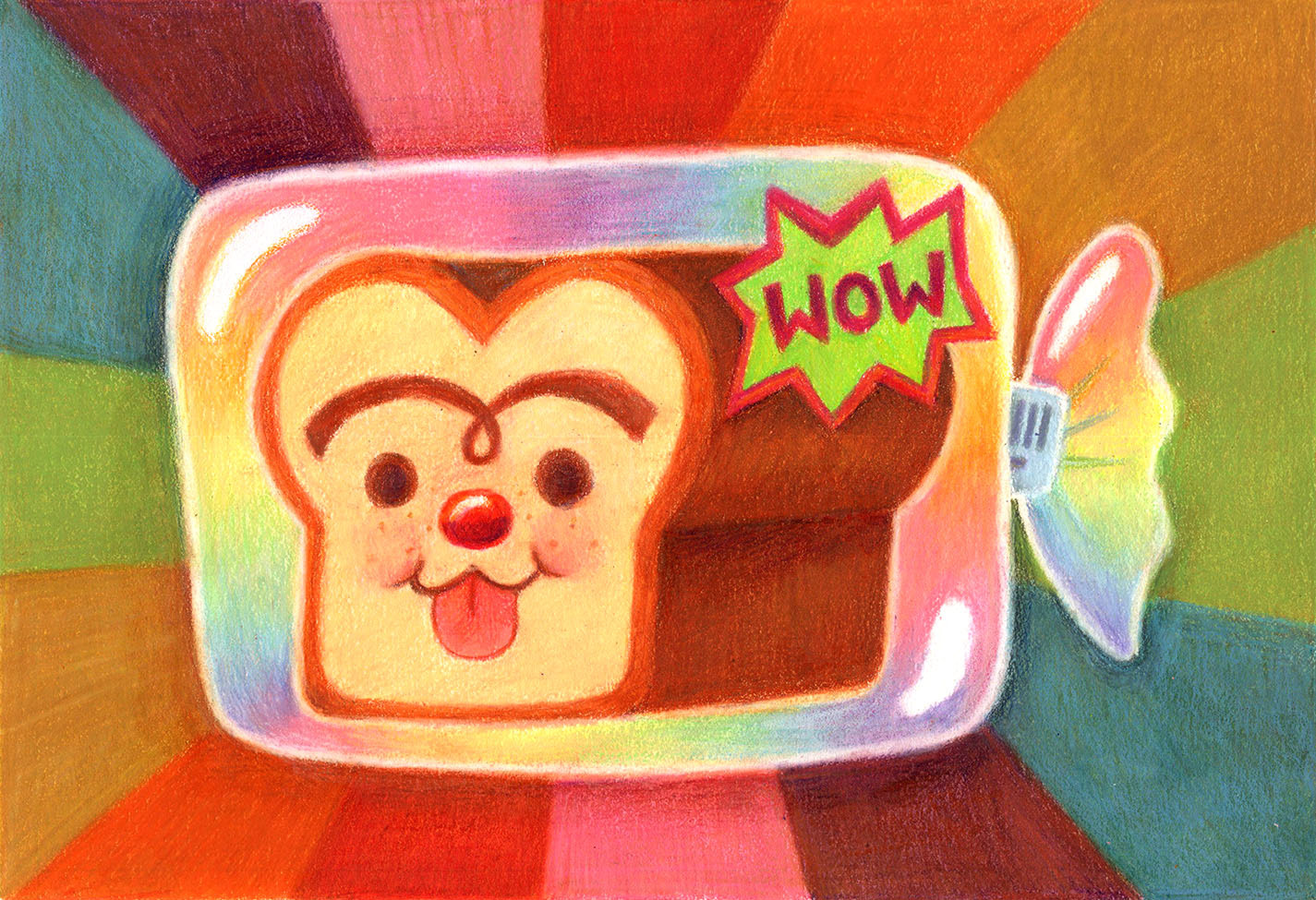 Wow Bread! - 2024 - Wax Pastel