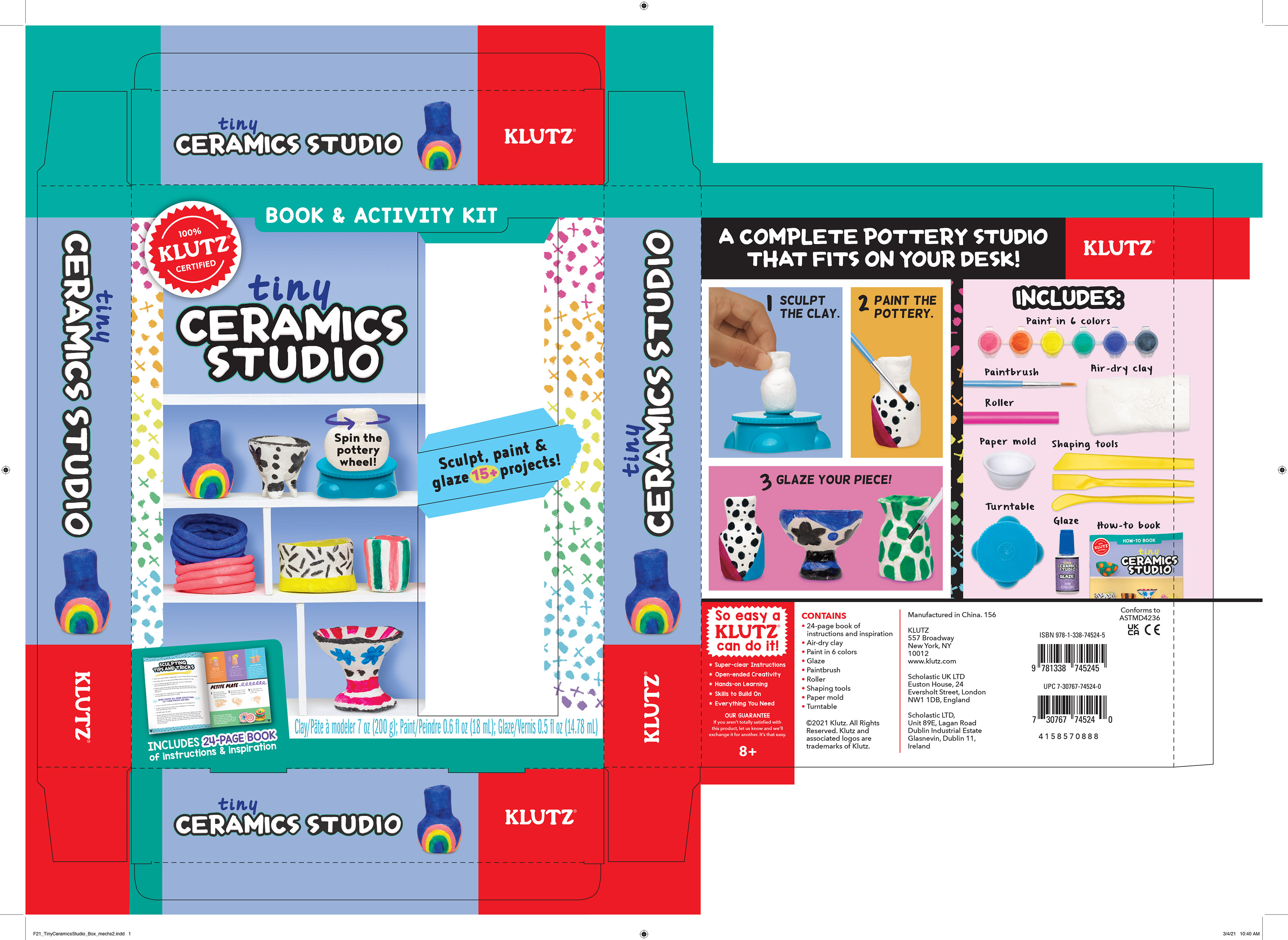Tiny Ceramics Studio - Packaging