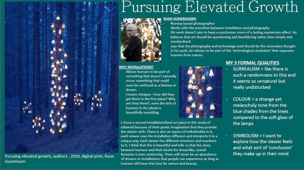 Exploring a land art installation by Rune Guneriussen