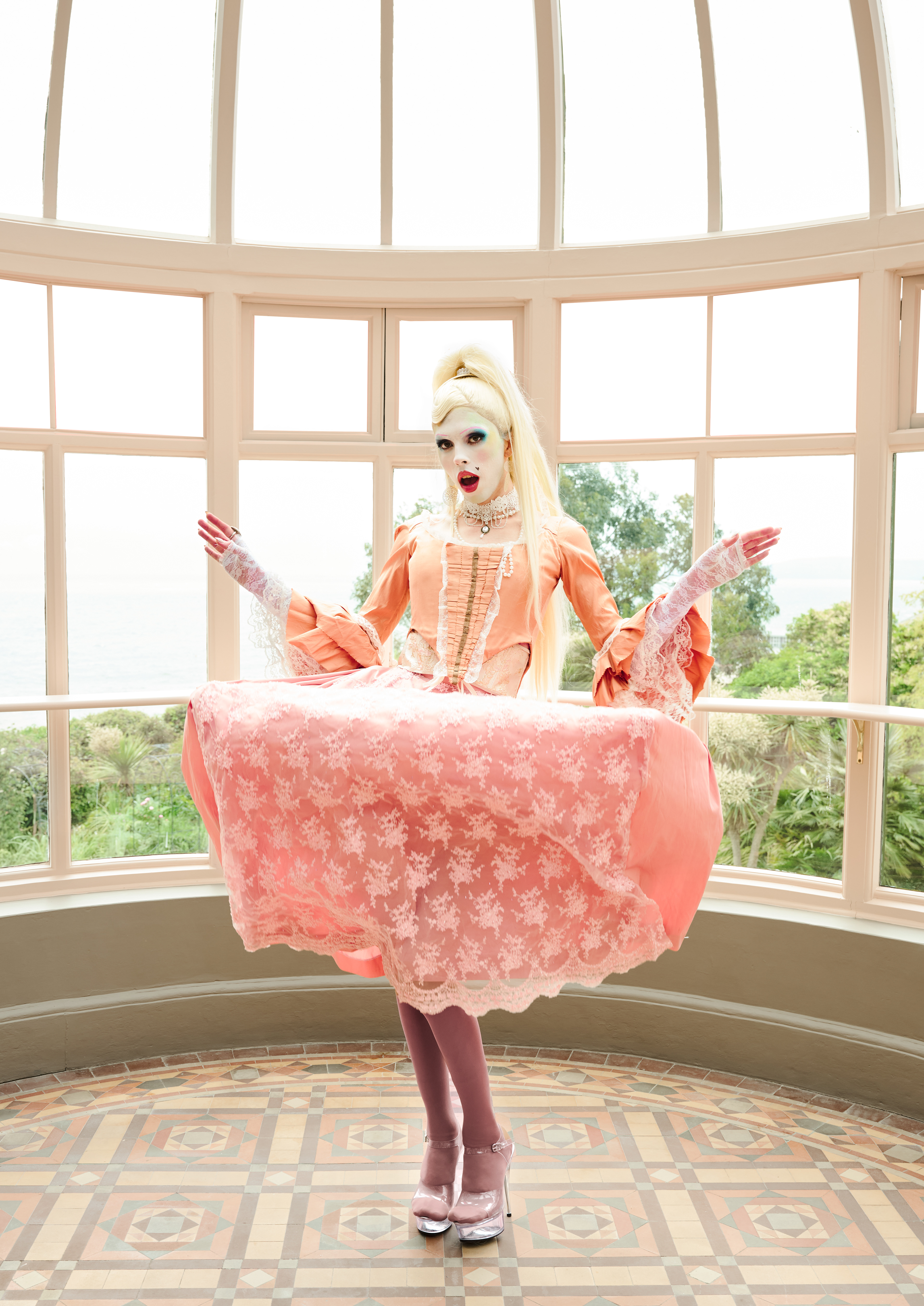 Drag fashion photography, Queer fashion Photography, Rococo Fashion