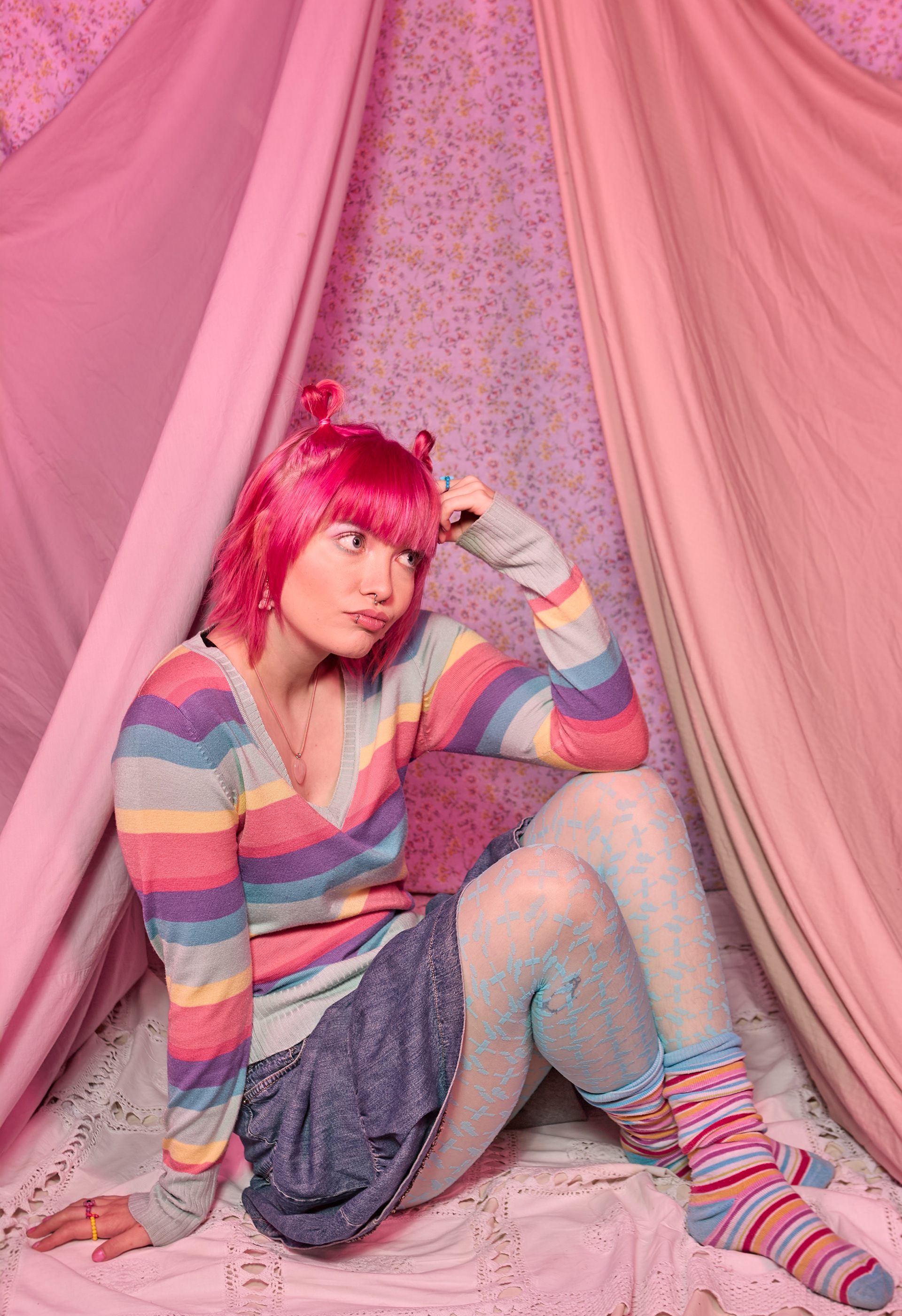 Feminine Fashion Photography, Girlhood, Nostalgia