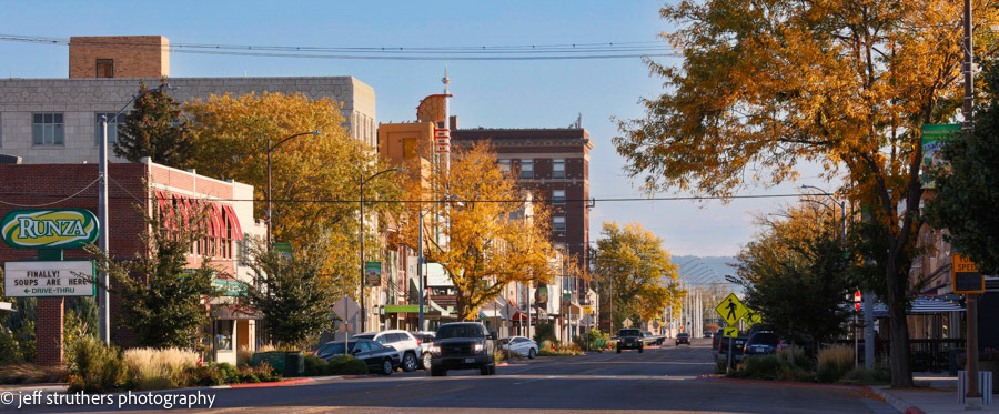 Downtown Scottsbluff in Autumn - Scottsbluff, NE