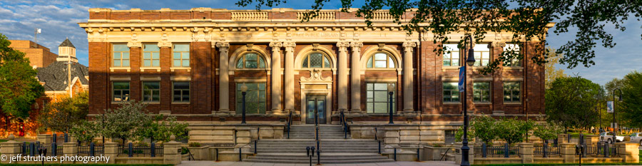 Union Pacific Museum Dawn - pano (27500 px)  - Council Bluffs, IA