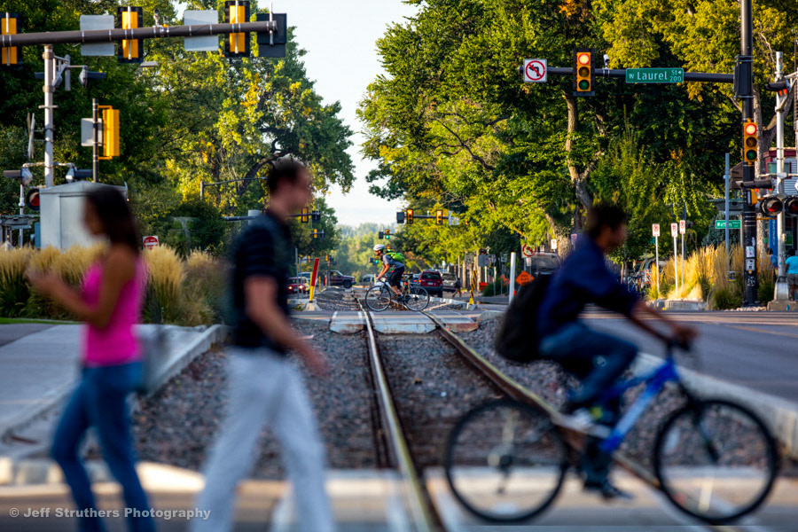 Ft. Collins Tracks from Laurel and Mason - Fort Collins, CO