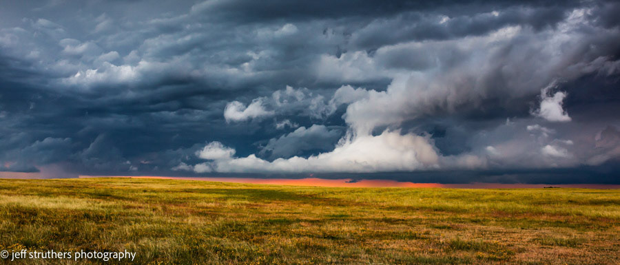 Plains and Storm Clouds - Elbert County, CO