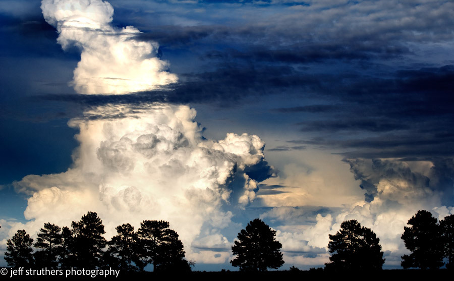 Clouds From Wedemeyer Road - Elbert County, CO