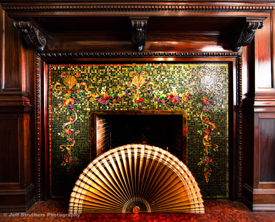 Ellwood House Dinning Room Fireplace