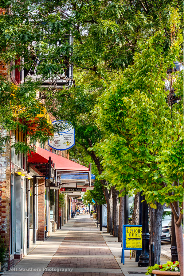 Main Street Sidewalk  1- Longmont, CO