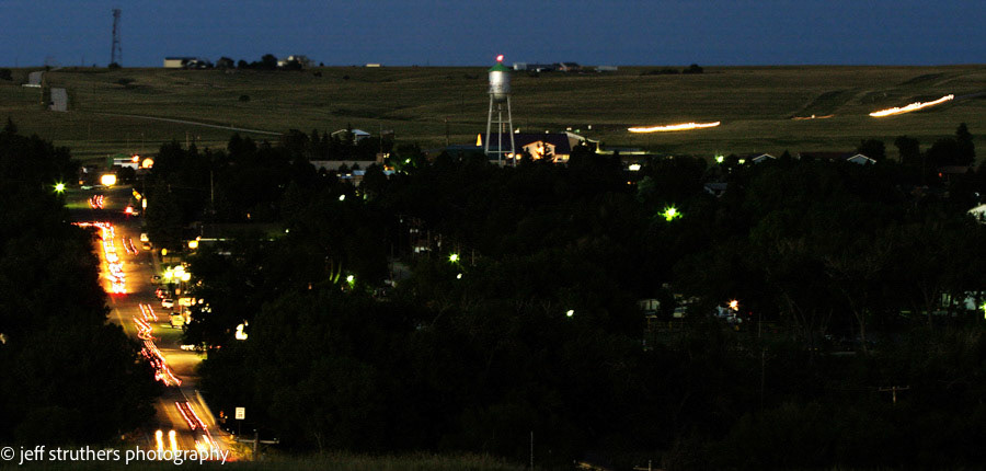 Cars on 86 - 4th of July - Kiowa, CO