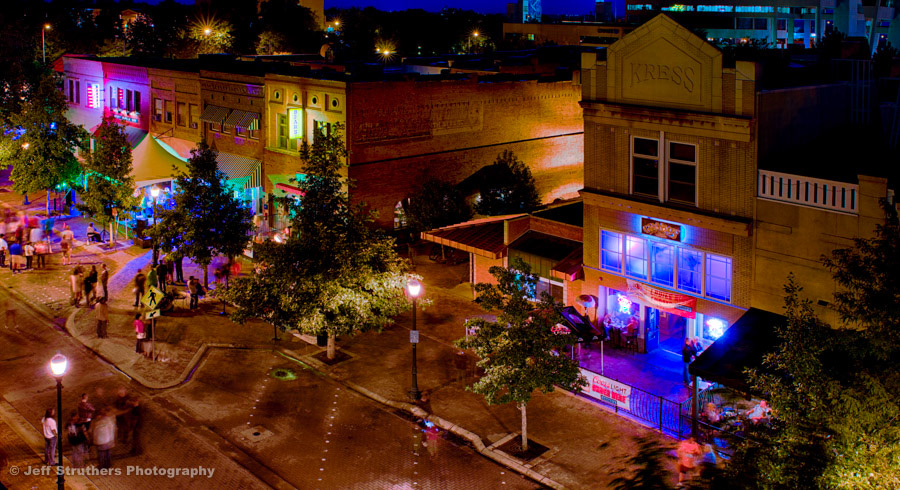 9th Street at Dusk - Greeley, CO