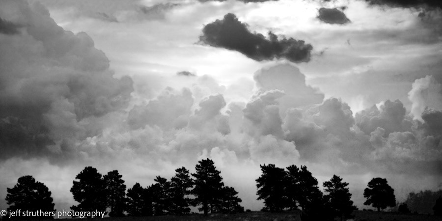 Wedemeyer Road  Clouds - Elbert County, CO