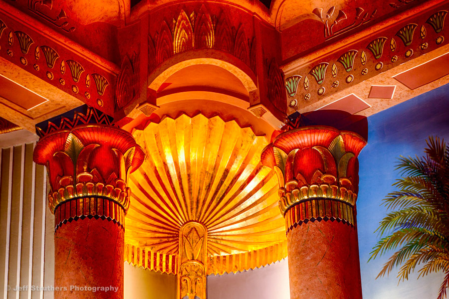 Egyptian Theater Columns