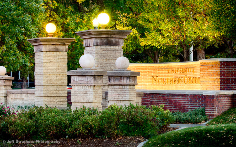 UNC Entrance - Greeley, CO