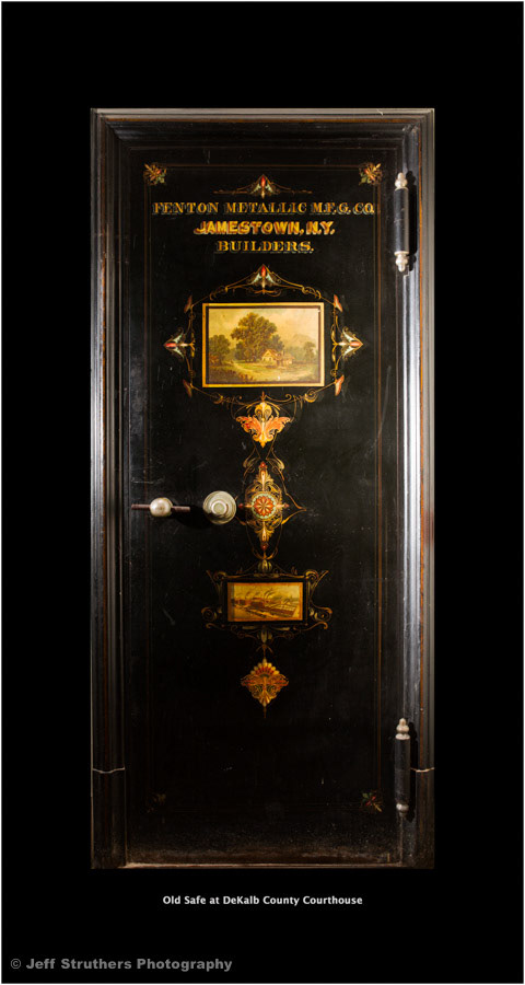 DeKalb County Courthouse - Old Safe  -  Sycamore, IL