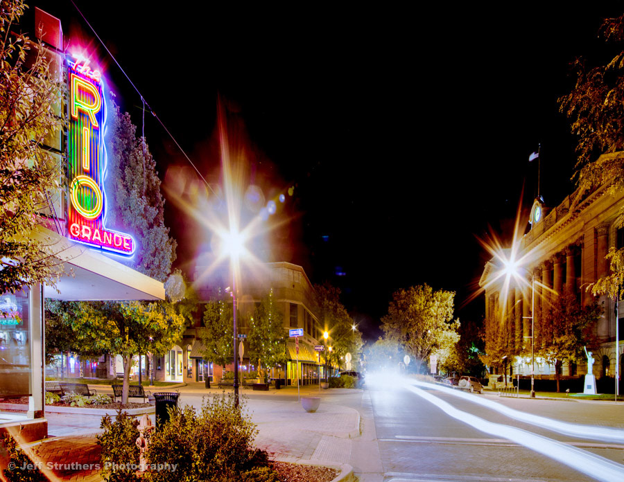 Court House and Rio Grande - from 9th Ave - Greeley, CO
