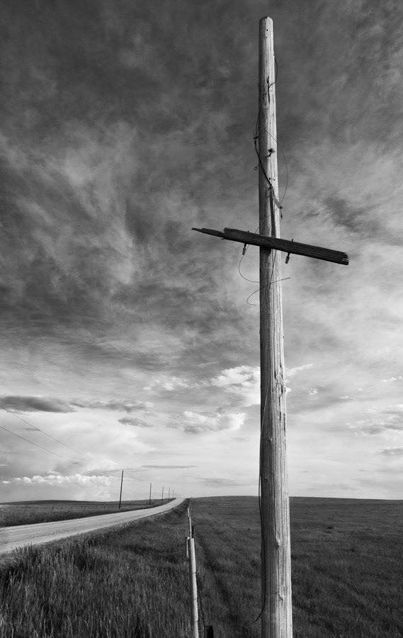 Retired Telephone Pole