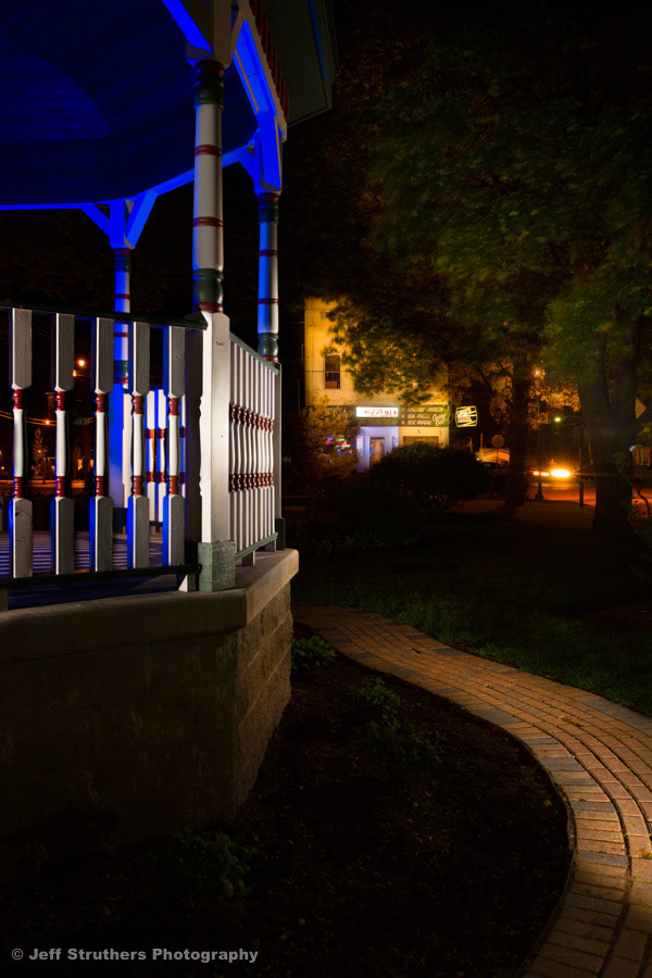 Pizza Place and Gazebo - Huntley, IL