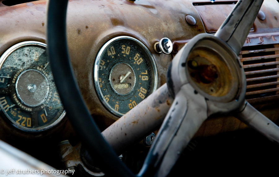 53 Chevy Dashboard - Elbert County, CO