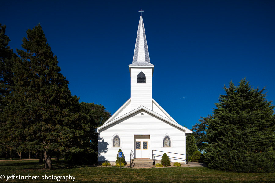 White Church on 718th Road near Jansen, NE