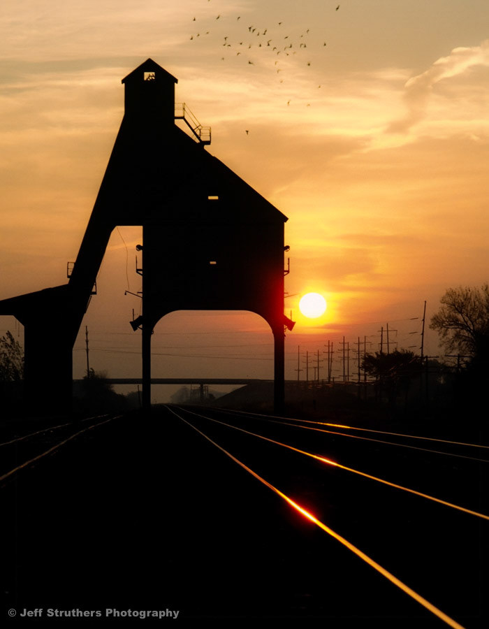 DeKalb County I - Grain Elevator  -  Kodachrome